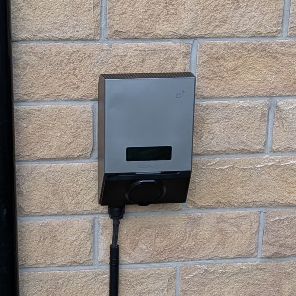 EV charger installed by Vimma